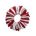 Spirit Pomchies  Ponytail Holder - Crimson Red/White